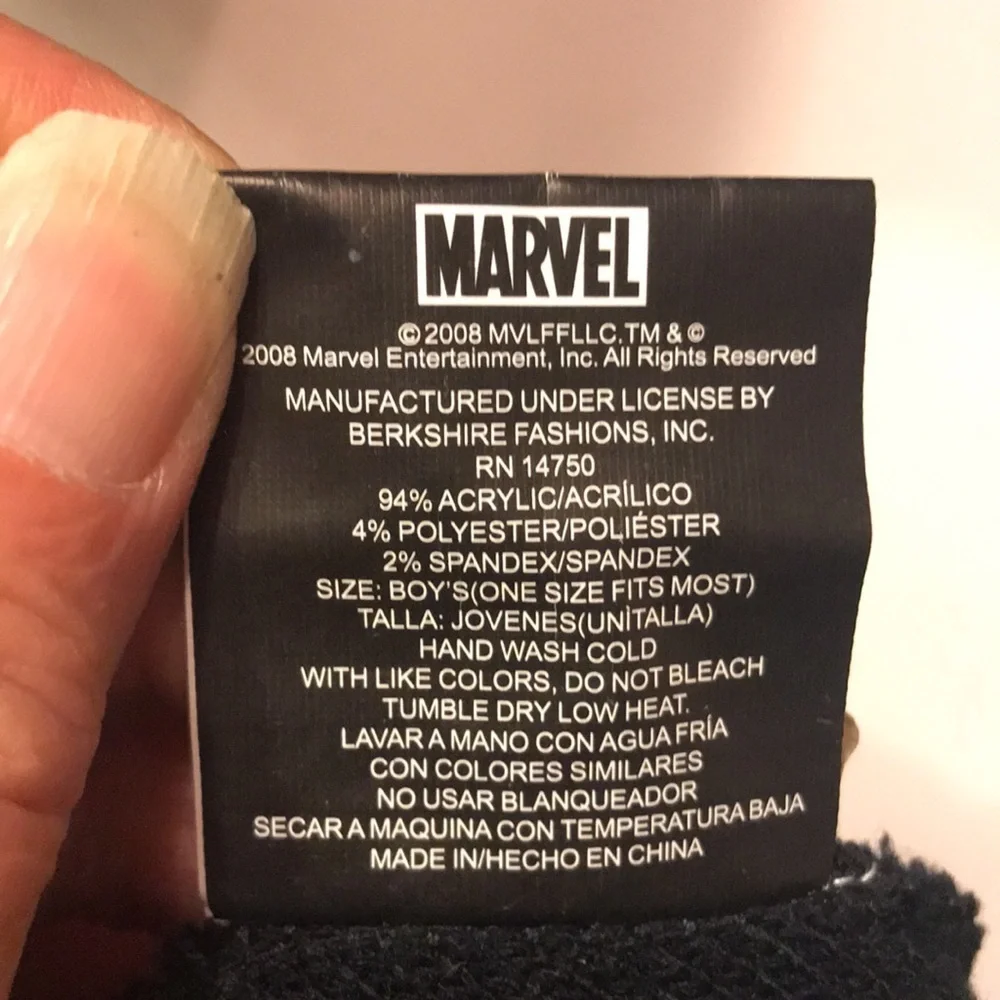 Marvel boy’s hunter